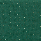 HERCULES Series 18.5''W Church Chair in Green Patterned Fabric with Book Rack - Gold Vein Frame, XU-CH-60096-GN-BAS-GG
