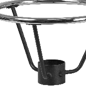 Bar Height Table Base Foot Ring with 4.25'' Column Ring - 19.5'' Diameter, XU-DG-30175-4-GG