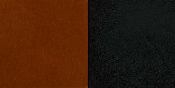 HERCULES Series Black Coffee Back Metal Restaurant Chair - Cherry Wood Seat, XU-DG-60099-COF-CHYW-GG