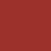 HERCULES Black Ladder Back Metal Restaurant Barstool - Red Vinyl Seat