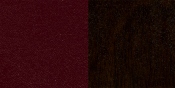 HERCULES Series Vertical Slat Back Walnut Wood Restaurant Barstool - Burgundy Vinyl Seat, XU-DGW0008BARVRT-WAL-BURV-GG