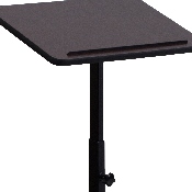 Adjustable Height Metal Lectern in Mahogany, XU-LECTERN-ADJ-GG