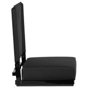 Grandstand Comfort Seats by Flash with Ultra-Padded Seat in Black, XU-STA-BK-GG