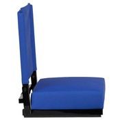 Grandstand Comfort Seats by Flash with Ultra-Padded Seat in Blue, XU-STA-BL-GG