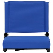 Grandstand Comfort Seats by Flash with Ultra-Padded Seat in Blue, XU-STA-BL-GG