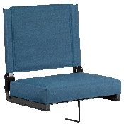 Grandstand Comfort Seats by Flash with Ultra-Padded Seat in Teal, XU-STA-GN-GG