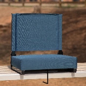 Grandstand Comfort Seats by Flash with Ultra-Padded Seat in Teal, XU-STA-GN-GG