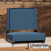 Grandstand Comfort Seats by Flash with Ultra-Padded Seat in Teal, XU-STA-GN-GG