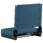 Grandstand Comfort Seats by Flash with Ultra-Padded Seat in Teal, XU-STA-GN-GG