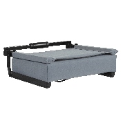 Grandstand Comfort Seats by Flash with Ultra-Padded Seat in Gray, XU-STA-GY-GG