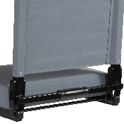 Grandstand Comfort Seats by Flash with Ultra-Padded Seat in Gray, XU-STA-GY-GG