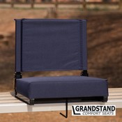 Grandstand Comfort Seats by Flash with Ultra-Padded Seat in Navy, XU-STA-NVY-GG
