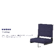 Grandstand Comfort Seats by Flash with Ultra-Padded Seat in Navy, XU-STA-NVY-GG