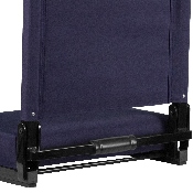 Grandstand Comfort Seats by Flash with Ultra-Padded Seat in Navy, XU-STA-NVY-GG