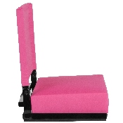 Grandstand Comfort Seats by Flash with Ultra-Padded Seat in Pink, XU-STA-PK-GG