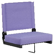 Grandstand Comfort Seats by Flash with Ultra-Padded Seat in Purple, XU-STA-PUR-GG