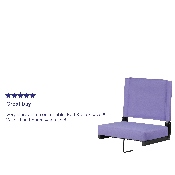 Grandstand Comfort Seats by Flash with Ultra-Padded Seat in Purple, XU-STA-PUR-GG