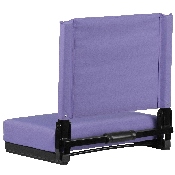 Grandstand Comfort Seats by Flash with Ultra-Padded Seat in Purple, XU-STA-PUR-GG