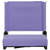 Grandstand Comfort Seats by Flash with Ultra-Padded Seat in Purple, XU-STA-PUR-GG