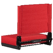 Grandstand Comfort Seats by Flash with Ultra-Padded Seat in Red, XU-STA-RED-GG