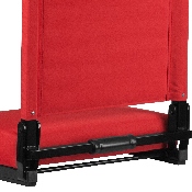 Grandstand Comfort Seats by Flash with Ultra-Padded Seat in Red, XU-STA-RED-GG