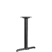 5'' x 22'' Restaurant Table T-Base with 3'' Dia. Table Height Column, XU-T0522-GG