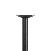 5'' x 22'' Restaurant Table T-Base with 3'' Dia. Table Height Column, XU-T0522-GG