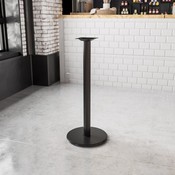18'' Round Restaurant Table Base with 3'' Dia. Bar Height Column, XU-TR18-BAR-GG