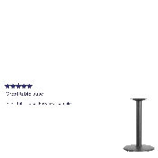18'' Round Restaurant Table Base with 3'' Dia. Table Height Column, XU-TR18-GG