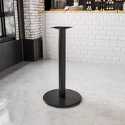 24'' Round Restaurant Table Base with 4'' Dia. Bar Height Column, XU-TR24-BAR-GG