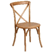 HERCULES Series Stackable Oak Wood Cross Back Chair, XU-X-OAK-GG