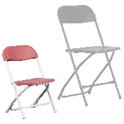 Kids Burgundy Plastic Folding Chair, Y-KID-BY-GG