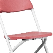 Kids Burgundy Plastic Folding Chair, Y-KID-BY-GG