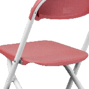 Kids Burgundy Plastic Folding Chair, Y-KID-BY-GG