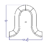 HERCULES Alon Series Melrose White LeatherSoft Reception Configuration, 10 Pieces, ZB-803-440-SET-WH-GG, ZB-803-440-SET-WH-GG