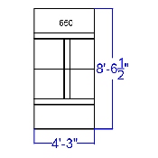 HERCULES Alon Series Melrose White LeatherSoft Reception Configuration, 6 Pieces, ZB-803-650-SET-WH-GG, ZB-803-650-SET-WH-GG