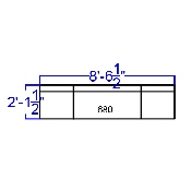 HERCULES Alon Series Black LeatherSoft Reception Configuration, 3 Pieces, ZB-803-680-SET-BK-GG, ZB-803-680-SET-BK-GG