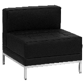 HERCULES Imagination Series Contemporary Black LeatherSoft Middle Chair, ZB-IMAG-MIDDLE-GG