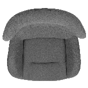 Gray Fabric Swivel Wing Chair, ZB-WING-GR-FAB-GG