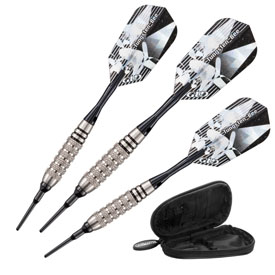 Viper Tungsten Bee Soft Tip Darts Knurled Barrel 18 Grams, 21-3100-18