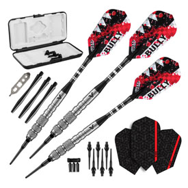 Viper Bully Tungsten Soft Tip Darts 3 Knurled Rings 18gm, 21-3175-18Viper Bully Tungsten Soft Tip Darts 3 Knurled Rings 18gm, 21-3175-18 Viper Bully Tungsten Soft Tip Darts 3 Knurled Rings 18gm, 21-3175-18Viper Bully Tungsten Soft Tip Darts 3 Knurled Rings 18gm, 21-3175-18