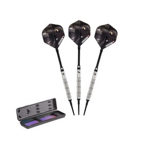 Elkadart Wizard 80% Tungsten Knurled & Ringed Soft Tip Darts, 21-3806 Elkadart Wizard 80% Tungsten Knurled & Ringed Soft Tip Darts, 21-3806