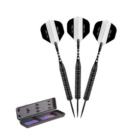Elkadart Black 150 Jet Black Steel Tip Darts, 22-0127 Elkadart Black 150 Jet Black Steel Tip Darts, 22-0127