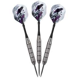 Viper Underground Steel Tip Darts Raven 25 Grams, 22-2325-25
