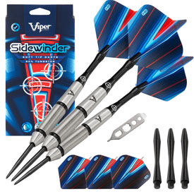 Viper Sidewinder 80% Tungsten Steel Tip Darts 23 Grams, 23-1803-23