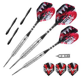 Viper Bully Tungsten Steel Tip Darts 24gm, 23-1904-24Viper Bully Tungsten Steel Tip Darts 24gm, 23-1904-24 Viper Bully Tungsten Steel Tip Darts 24gm, 23-1904-24Viper Bully Tungsten Steel Tip Darts 24gm, 23-1904-24