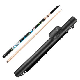 Viper Underground Dia de los Muertos Cue and Casemaster Q-Vault Supreme Black Cue Case, 50-9878