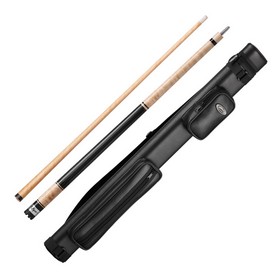 Viper Naturals Birdseye Cue and Casemaster Classic Q-Vault 1Butt 1Shaft Cue Case, 50-9895