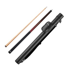 Viper Naturals Cherrywood Cue and Casemaster Q-Vault Supreme Black Cue Case, 50-9934