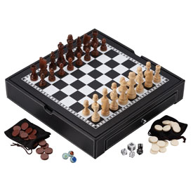 Mainstreet Classics 5-in-1 Broadway Game Combo Set, 55-0207